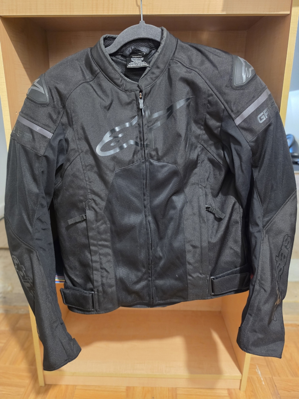 Alpinestars Black Textile Motorcycle Jacket